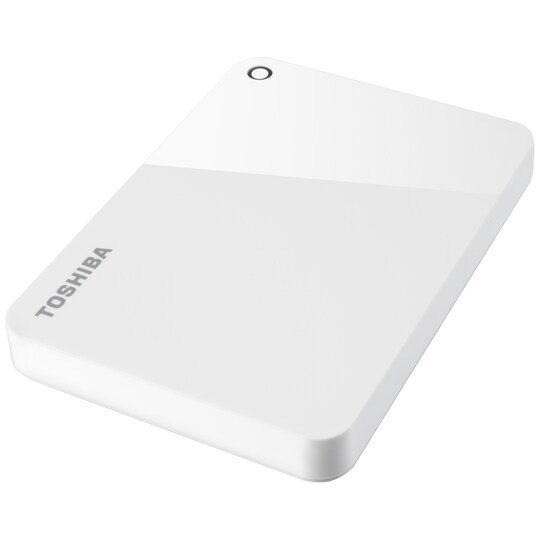 Toshiba Canvio Advance bærbar harddisk 1 TB (hvit) - Elkjøp