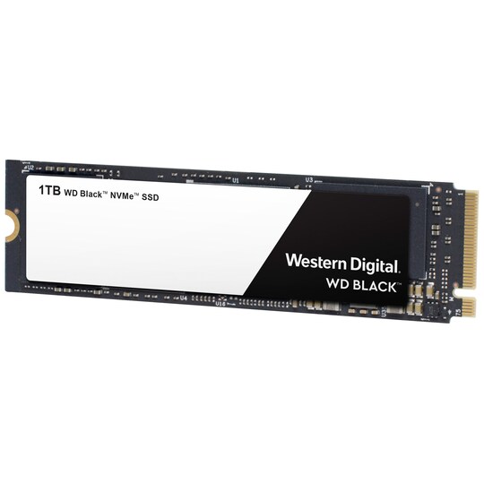 WD Black NVMe M.2 SSD-lagring 1 TB - Elkjøp