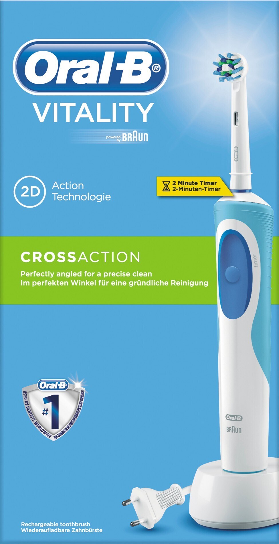 Oral-B Vitality D12 elektisk tannbørste - Tannpleie - Elkjøp