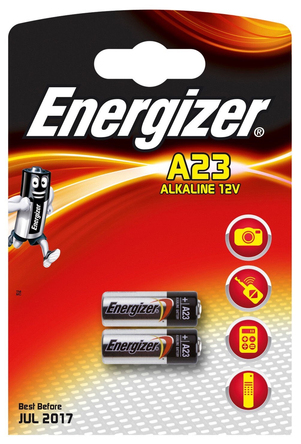 Energizer A23/E23A alkalisk batteri 2-pakning - Elkjøp