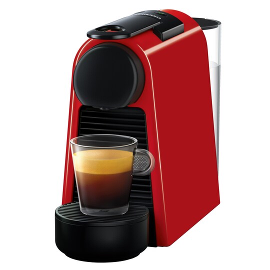 Nespresso Essenza Mini kapselmaskin D30 (rød) - Elkjøp