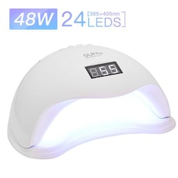 LED-lys for neglegel - 48W - Hvit