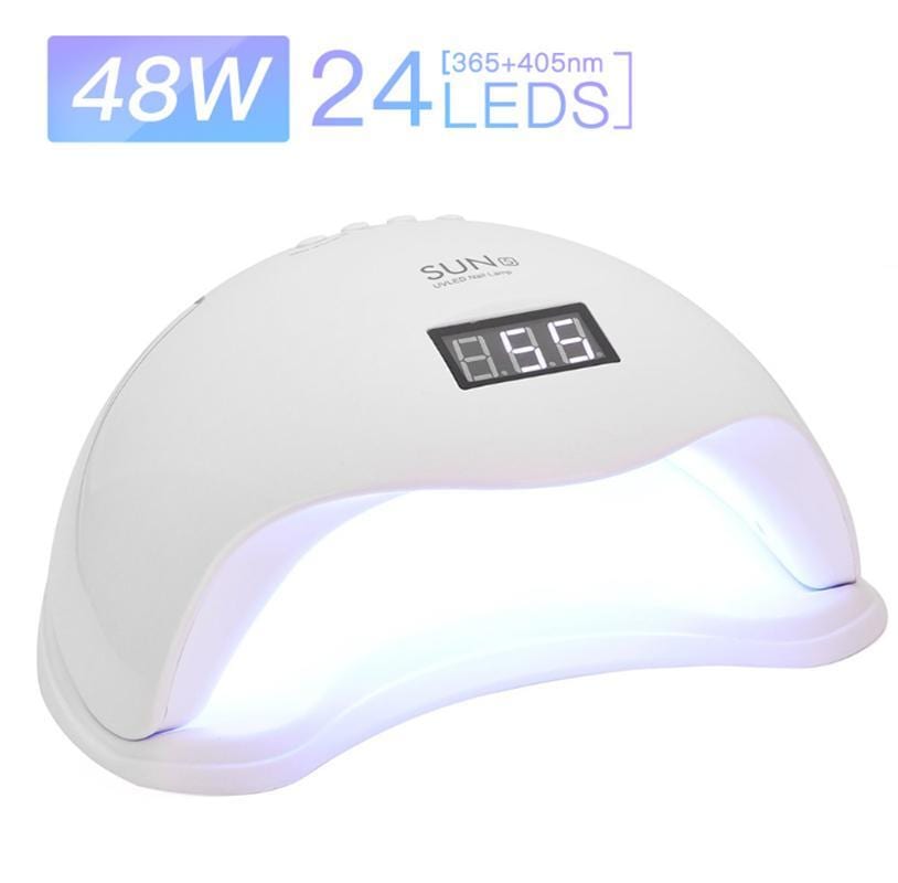 LED-lys for neglegel - 48W - Hvit - Elkjøp