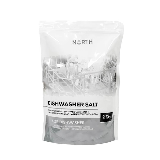 NORTH Salt til oppvaskmaskin 2kg - Elkjøp