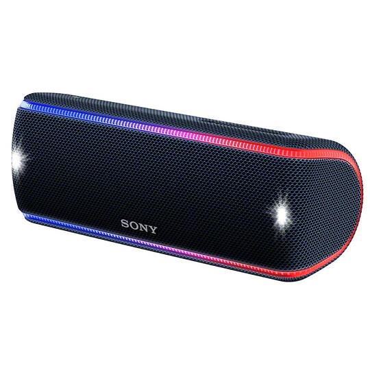 Sony bærbar trådløs høyttaler SRS-XB31 (sort) - Elkjøp