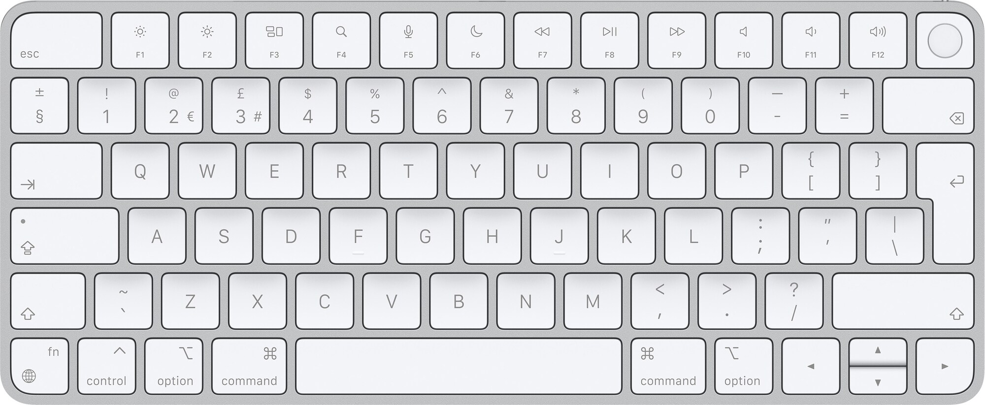 Apple Magic Keyboard med Touch ID (Svensk) - Mus og tastatur - Elkjøp