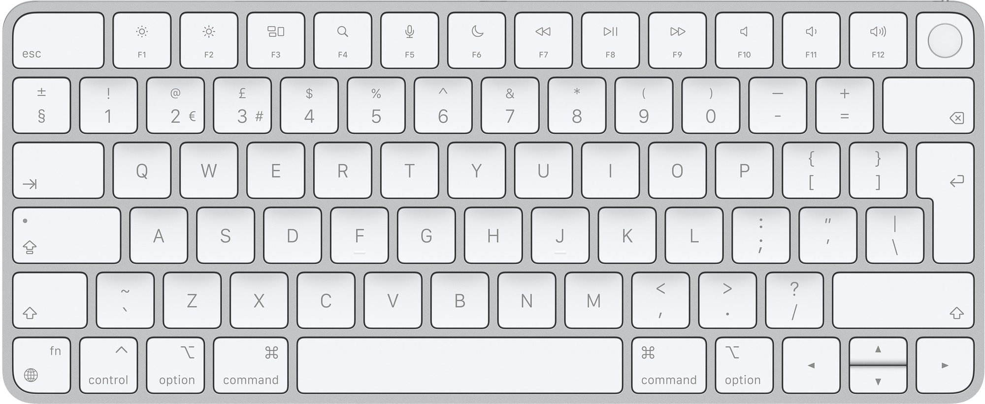 Apple Magic Keyboard med Touch ID (Norsk layout) - Elkjøp