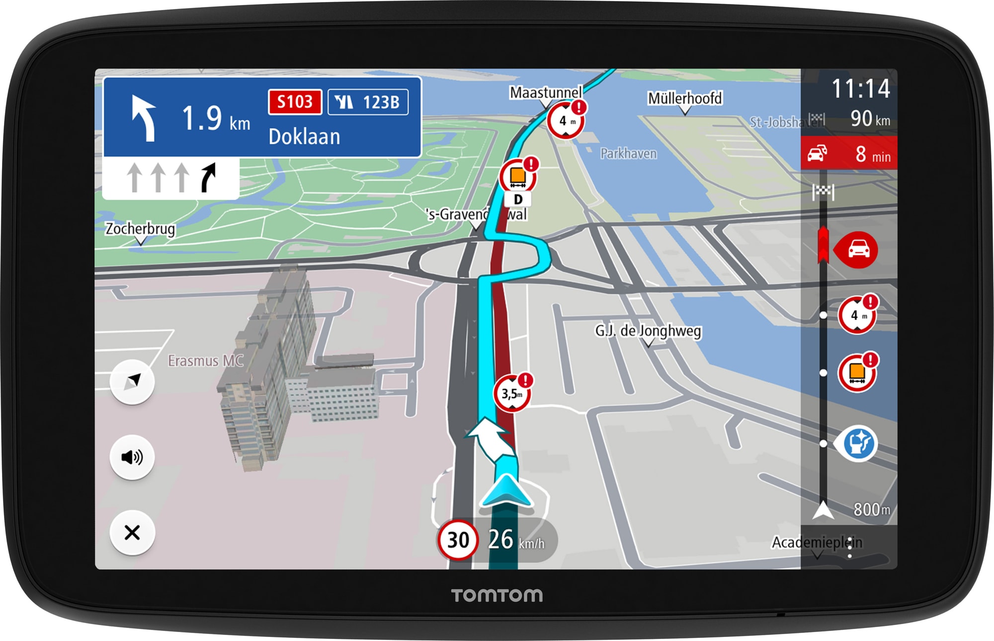 TomTom GO Expert 6" GPS (sort) - Elkjøp