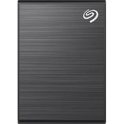 Seagate One Touch ekstern SSD 500 GB (sort)