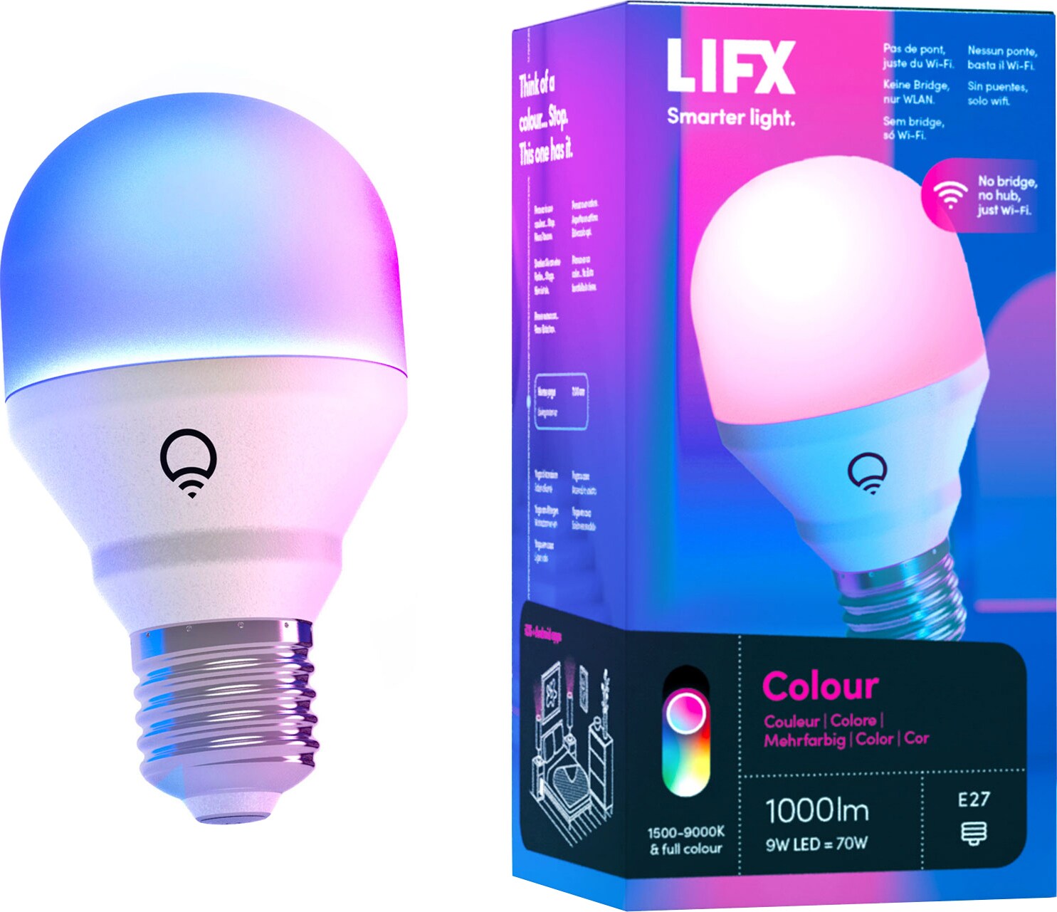 LIFX smart LED-pære 6324978 (1-pakning) - Elkjøp