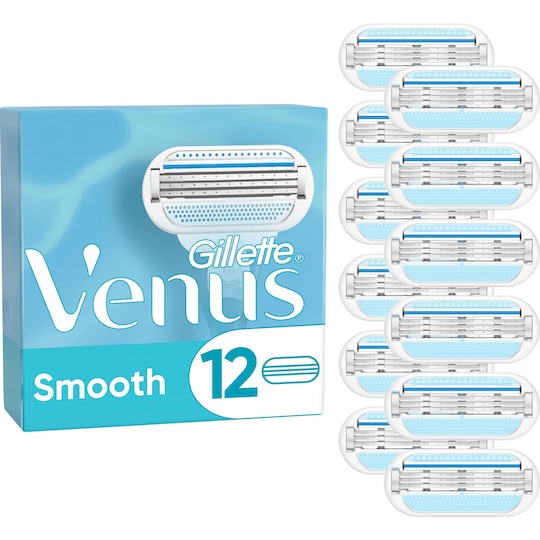 Gillette Venus Smooth barberblader 580026 - Elkjøp