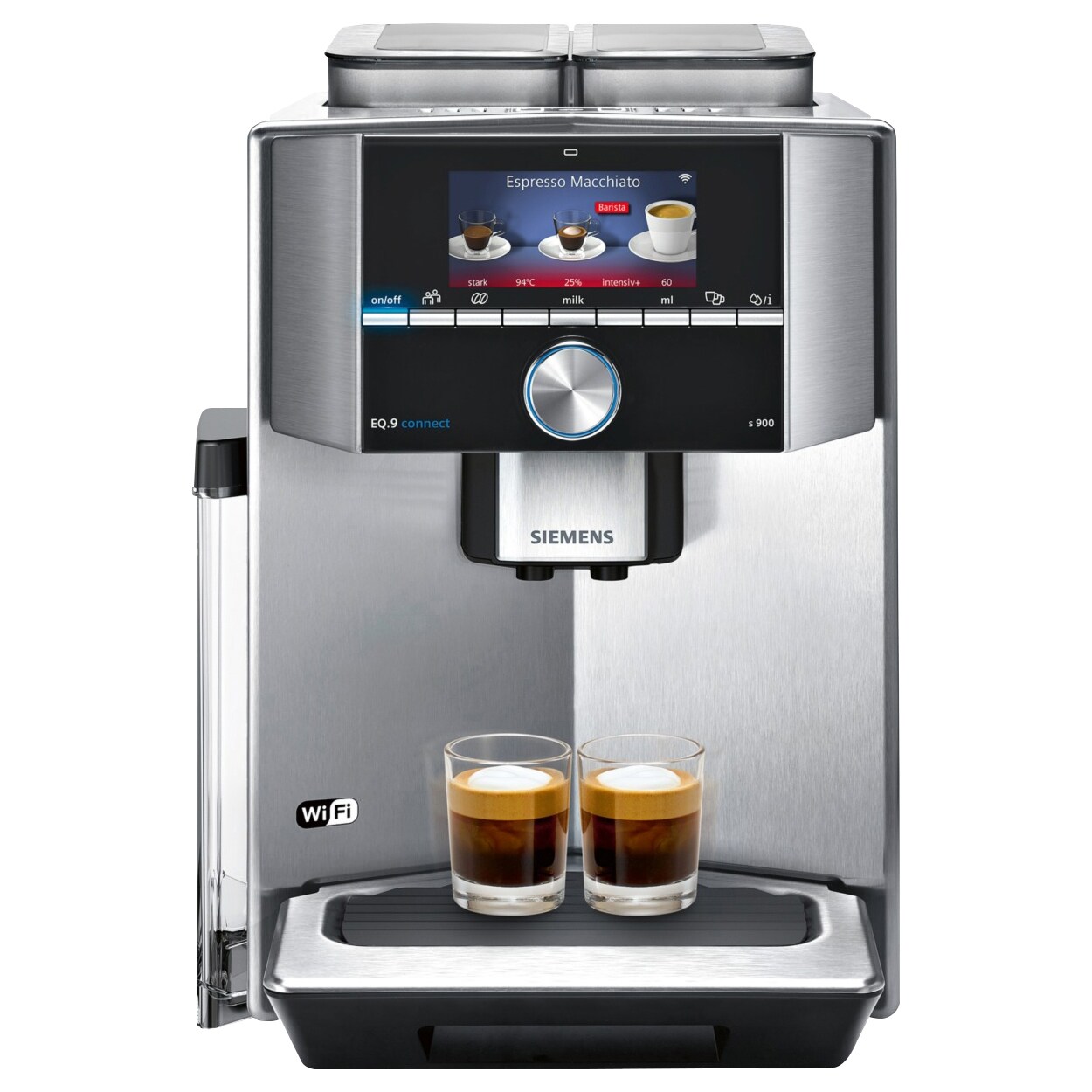 Siemens EQ.9 Connect kaffemaskin TI909701HC - Elkjøp