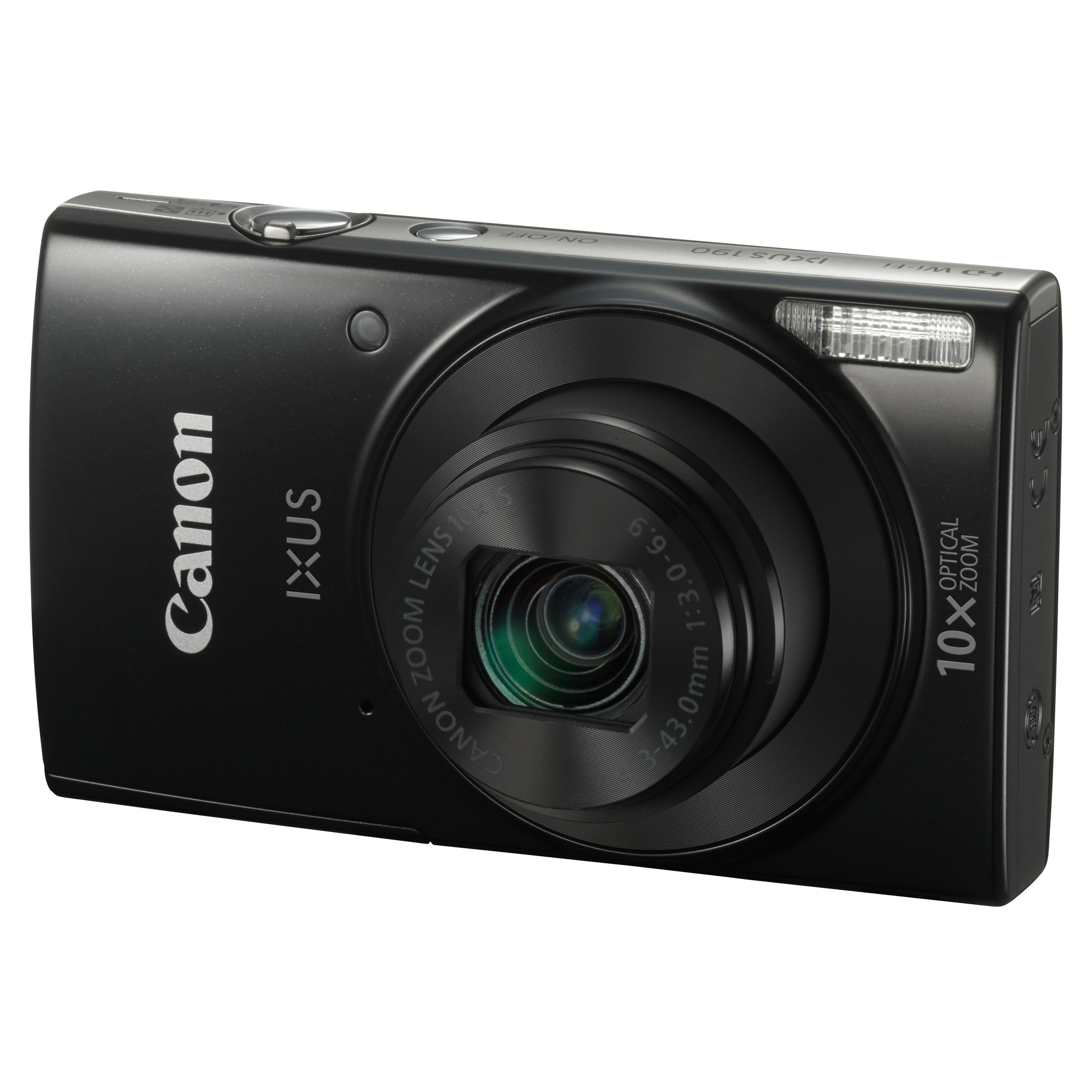 Canon Ixus 190 kompaktkamera (sort) - Elkjøp