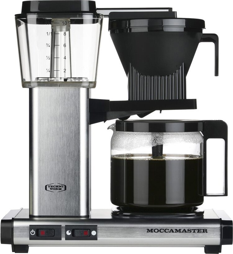 Moccamaster Automatic kaffetrakter MOC53744 (børstet) - Elkjøp