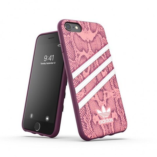 Adidas iPhone 6/6S/7/8/SE Deksel Moulded Case PU Power Pink - Elkjøp