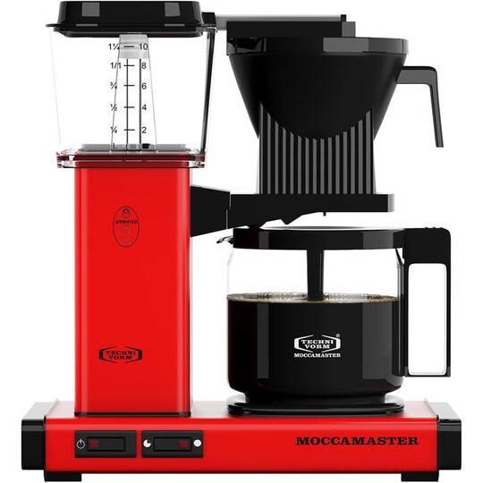 Moccamaster Automatic kaffetrakter MOC53743 (rød) - Elkjøp