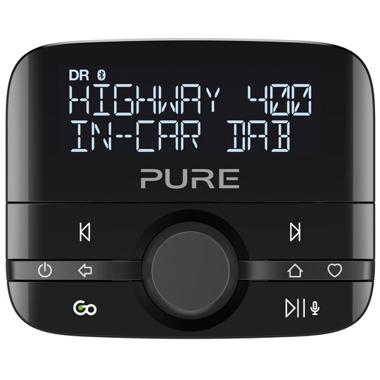 Pure Highway 400 trådløs DAB biladapter Bluetooth - Elkjøp
