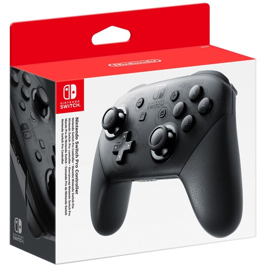 Nintendo Switch Pro trådløs kontroll (sort) - Elkjøp
