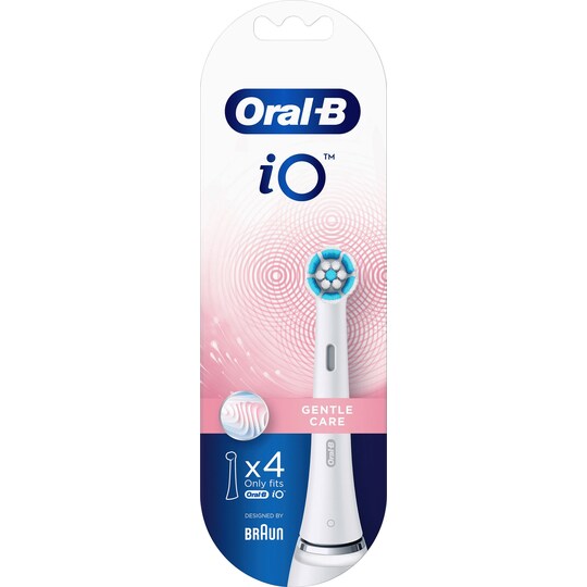 Oral-B iO Gentle Care refill for tannbørstehoder 343554 (hvit) - Elkjøp