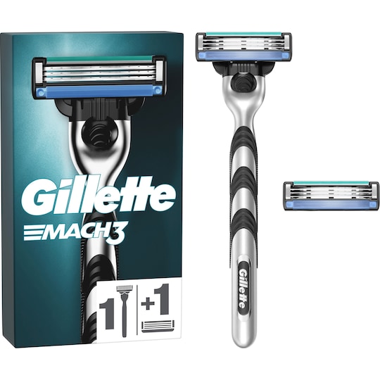 Gillette Mach3 barberhøvel 596713 - Elkjøp
