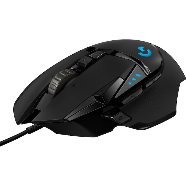 Logitech G502 Hero USB gamingmus (sort)