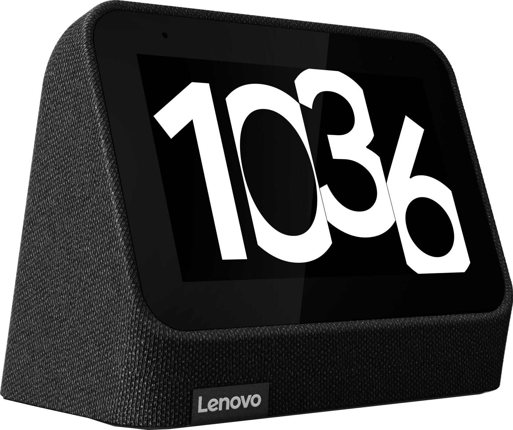 Lenovo Smart Clock 2 med Google Assistant (sort) - Elkjøp