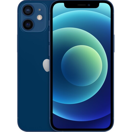 iPhone 12 Mini - 5G smarttelefon 64 GB (blå) - Elkjøp