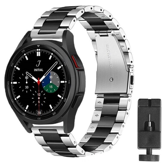 Armbånd Rustfritt stål Samsung Galaxy Watch 4 Classic (42mm) - Sølv - Elkjøp