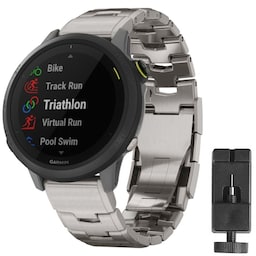 Rannekoru titaani Garmin Forerunner 745- Hopea