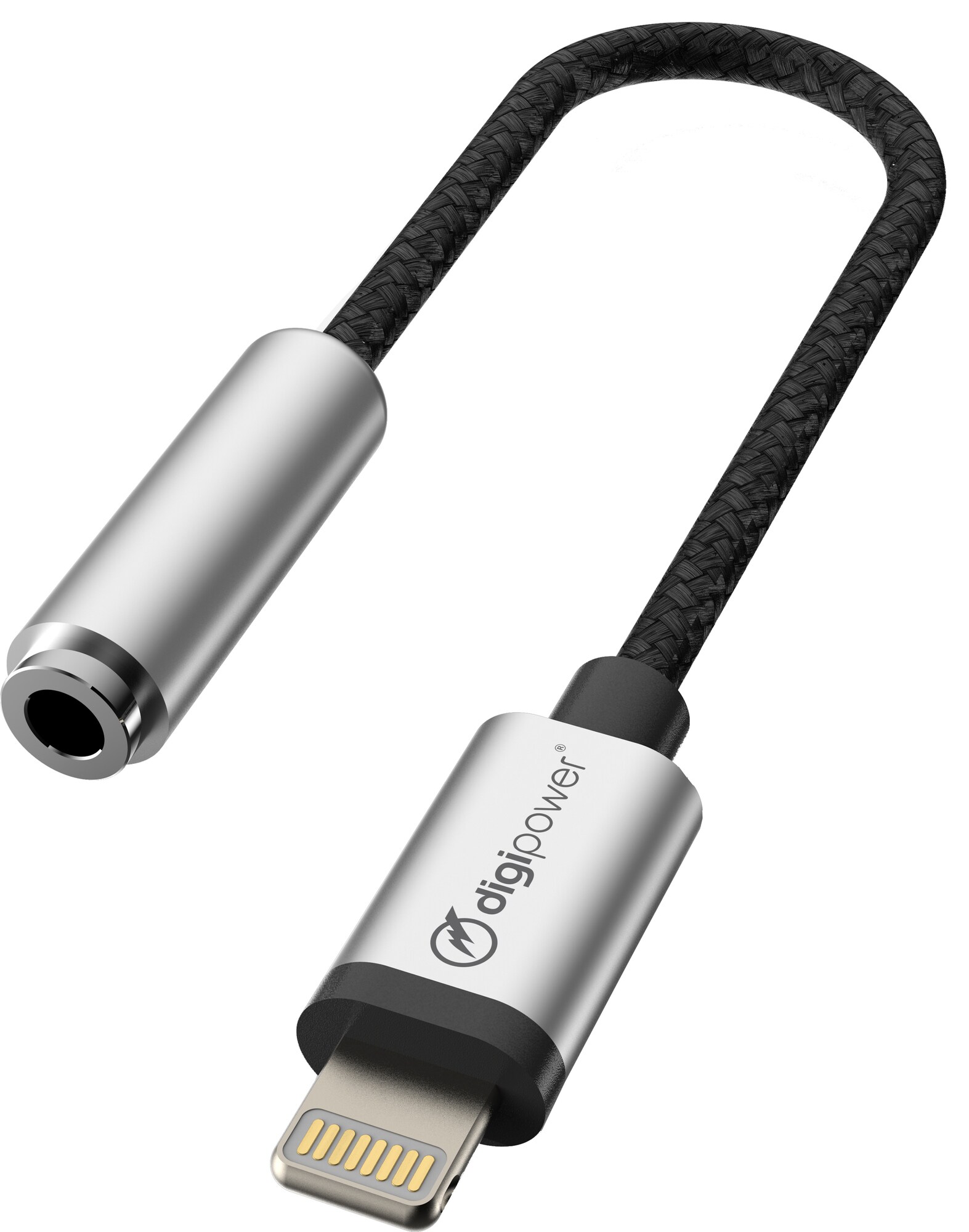 Digip Lightning til 3,5 mm jack adapter til hodetelefoner - Andre kabler og  adaptere til mobil - Elkjøp