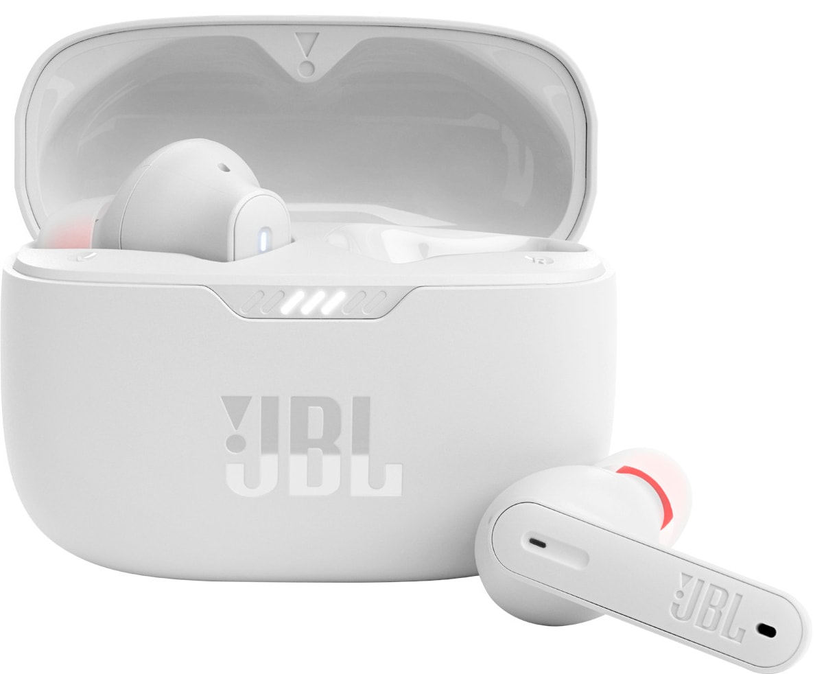 JBL Tune 230 helt trådløse in-ear hodetelefoner (hvit) - Elkjøp