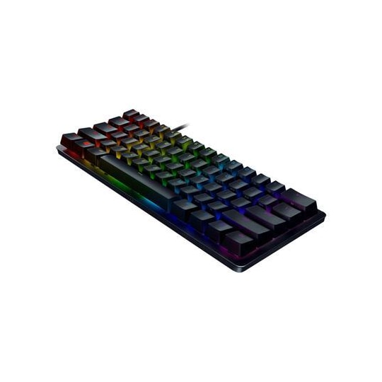Razer Huntsman Mini 60%, Gaming Keyboard, Opto-Mechanical, Russian, Black,  Wired - Elkjøp