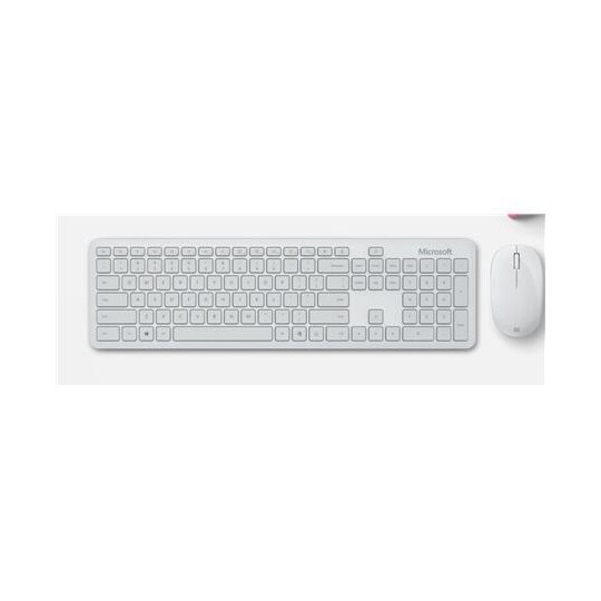 Microsoft Bluetooth Desktop Wireless Keyboard and Mouse Set, Wireless,  Glacier, Bluetooth - Elkjøp