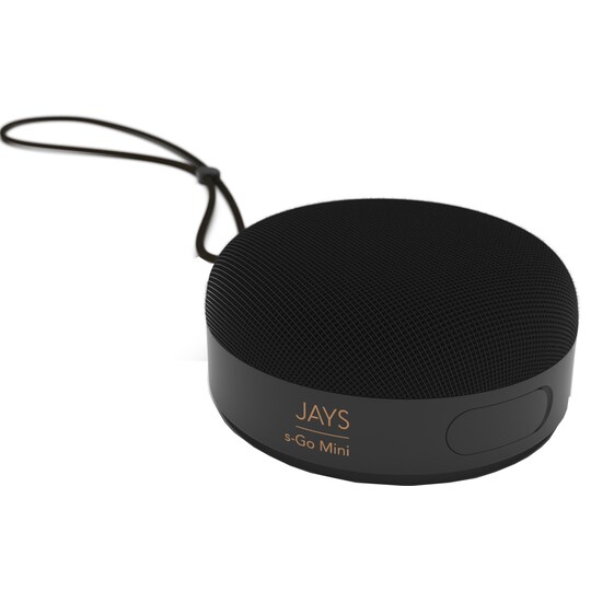 Jays s-Go Mini helt trådløs høyttaler (graphite black) - Elkjøp