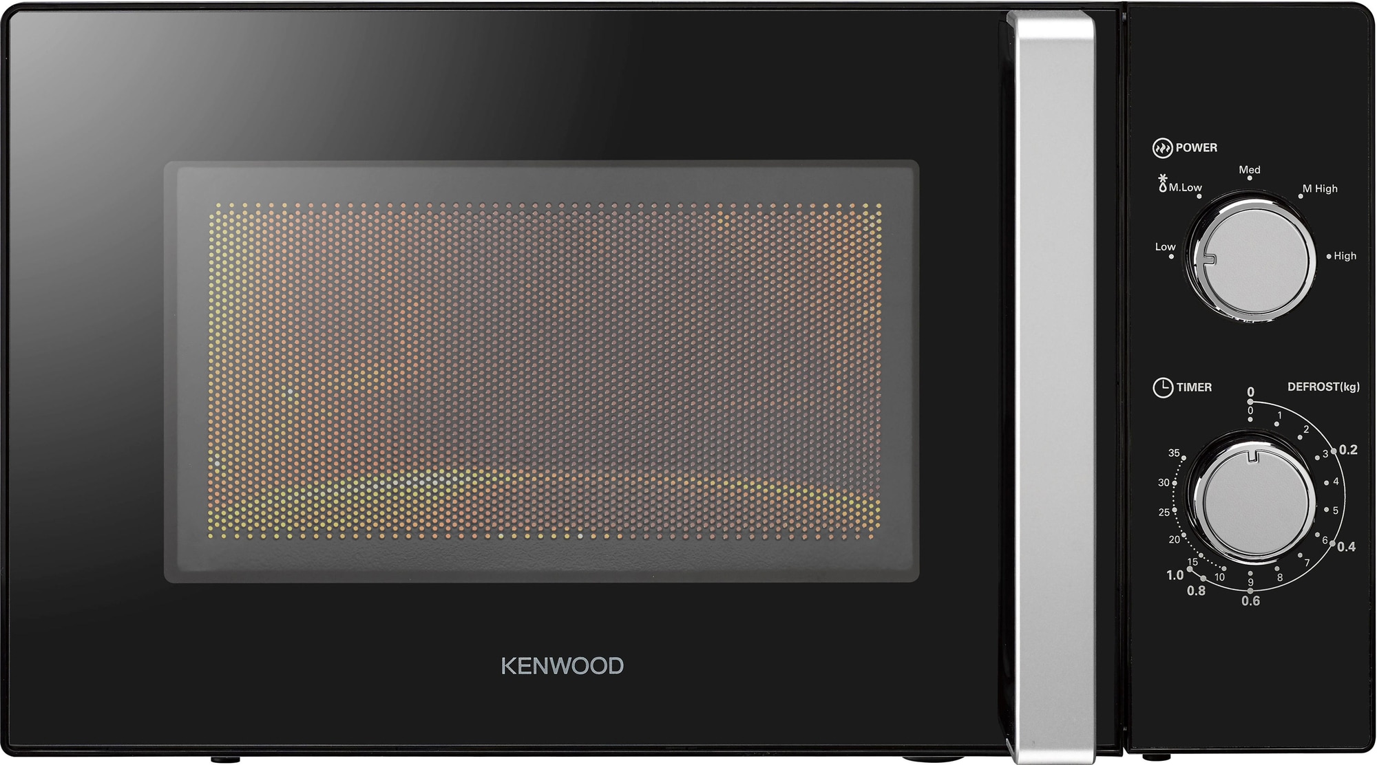 Kenwood mikrobølgeovn K17MSB21E (sort) - Elkjøp
