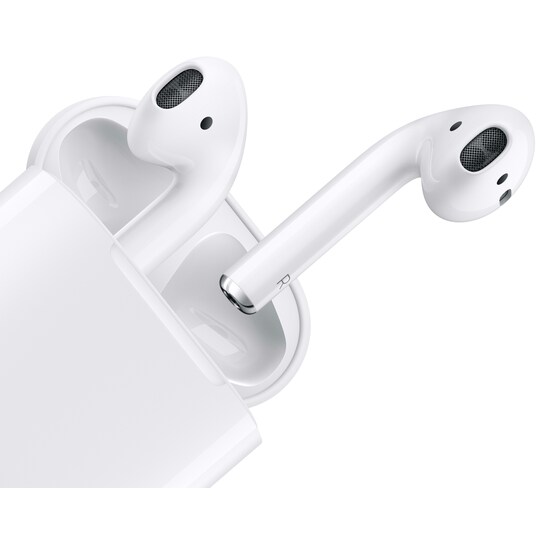 Apple AirPods (2019) trådløse hodetelefoner med etui - Elkjøp