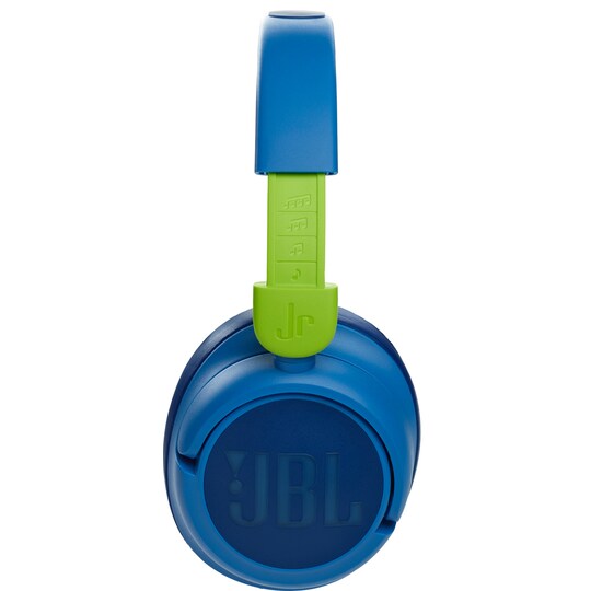 JBL Jr460NC trådløse on-ear hodetelefoner (blå) - Elkjøp