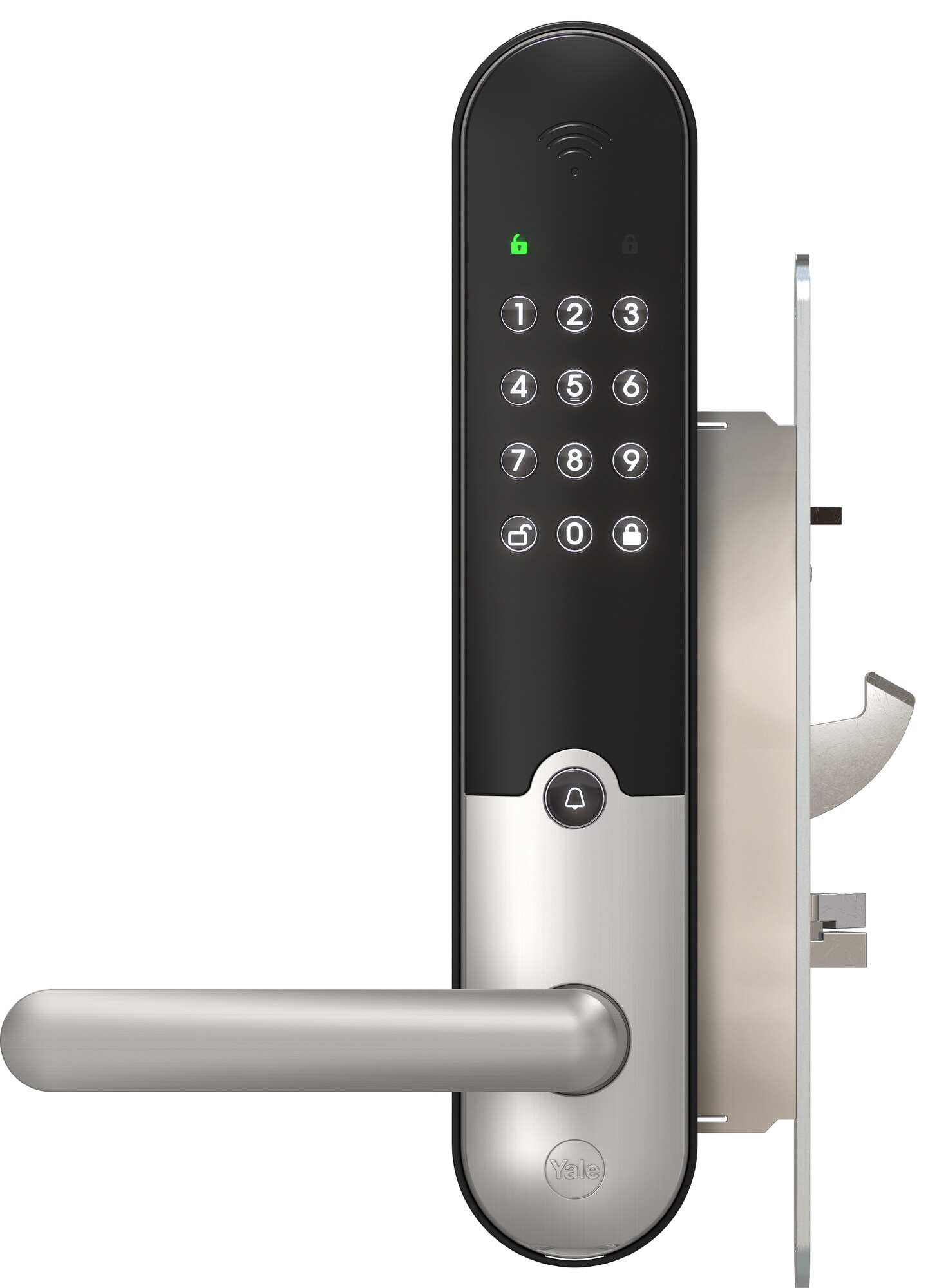 Yale Doorman L3 Family digital lock (brushed steel) - Elkjøp