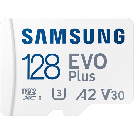 Samsung EVO Plus micro SD minnekort (128GB) - Elkjøp