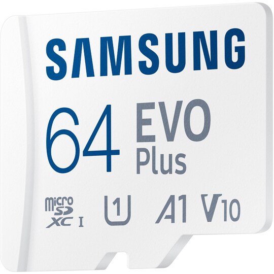 Samsung EVO Plus micro SD minnekort (64GB) - Elkjøp