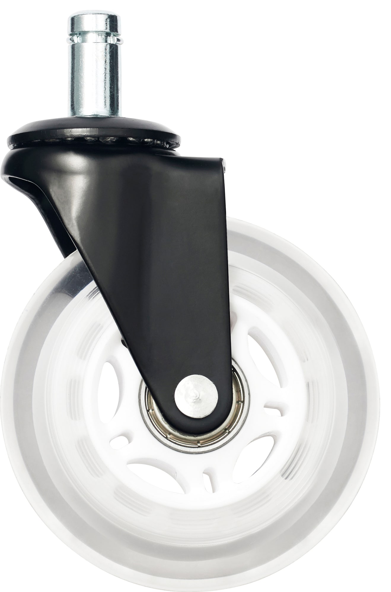 Essentials 75 mm Rollerblade hjul - 5-pakning (Transparent hvit) - Elkjøp