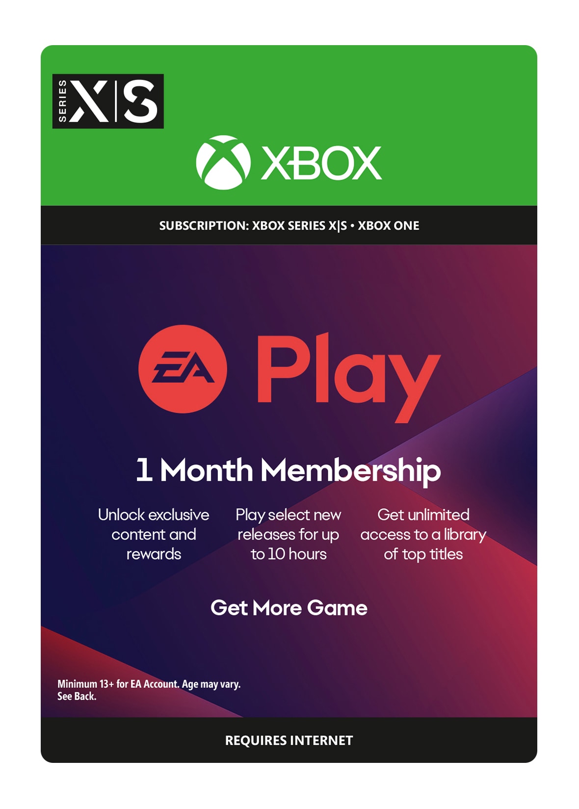 EA Play 1 Month Subscription - XBOX - Elkjøp