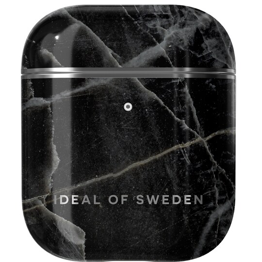 iDeal of Sweden AirPods 1/2 deksel (black thunder marble) - Elkjøp