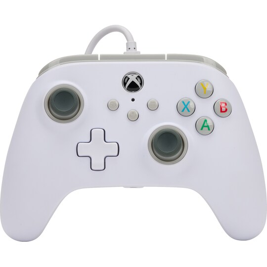 PowerA Xbox Series X Enwired kontroller Core (hvit) - Elkjøp