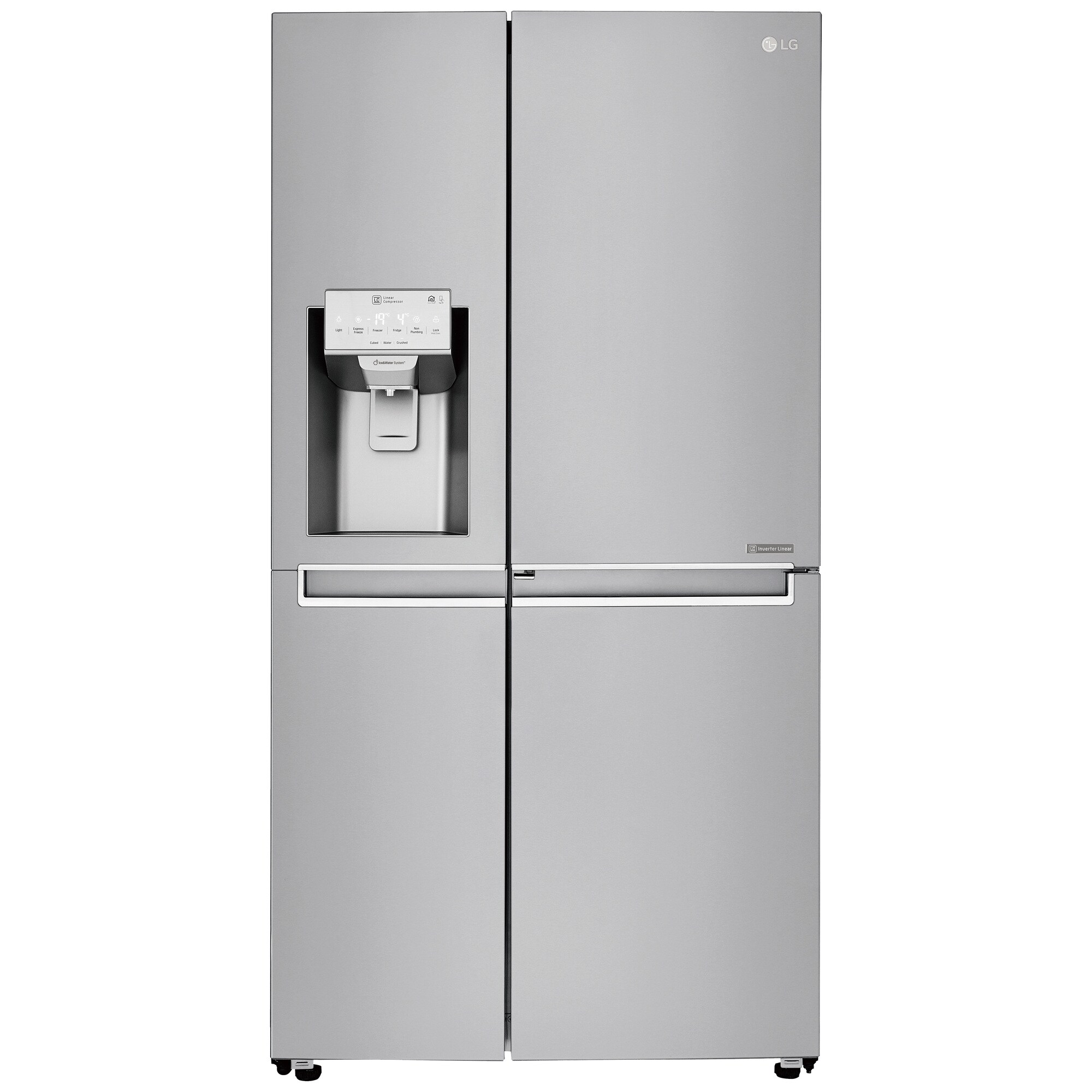 Kjøleskap med fryser - side-by-side - Elkjøp