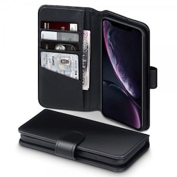 Nordic Covers iPhone Xr Etui Essential Leather Raven Black