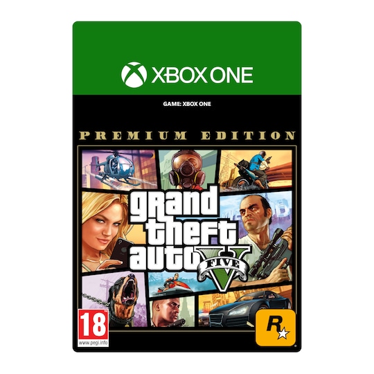 Grand Theft Auto V: Premium Edition - XBOX One - Elkjøp