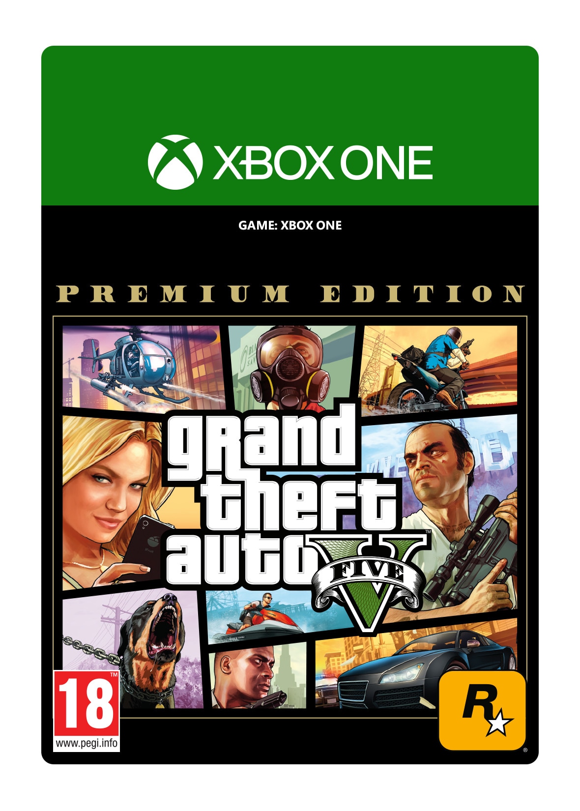 Grand Theft Auto V: Premium Edition - XBOX One - Elkjøp