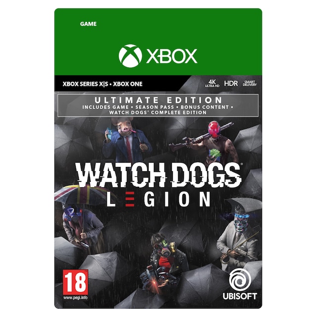Watch Dogs Legion Ultimate Edition - XBOX One,Xbox Series X,Xbox Serie