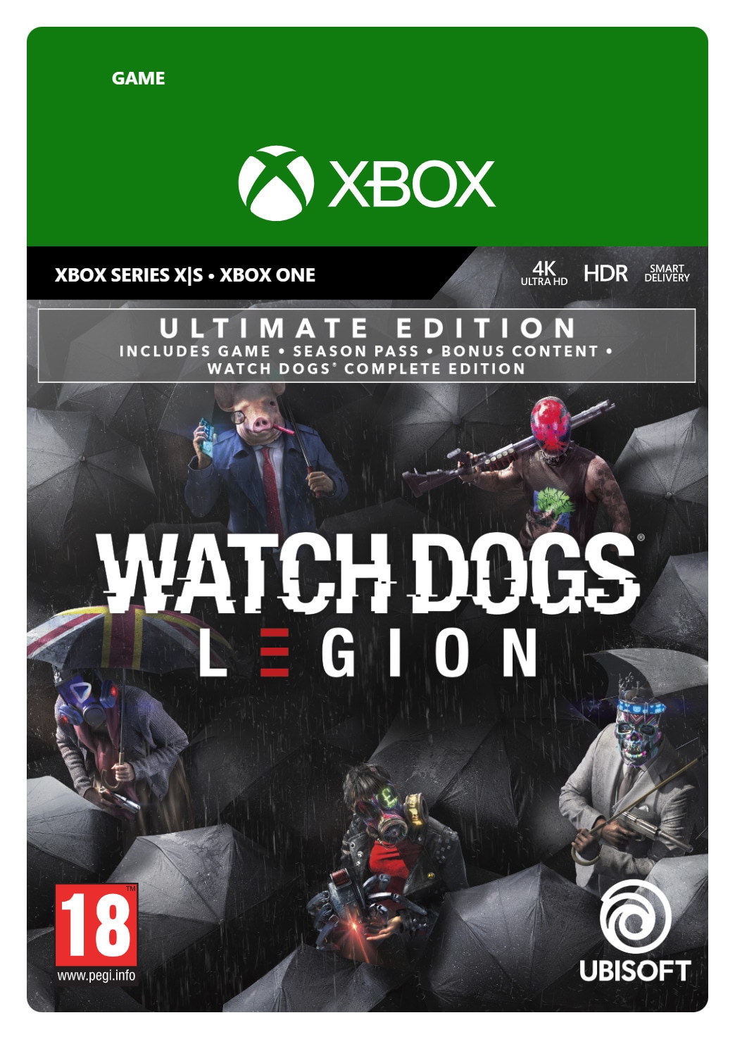 Watch Dogs Legion Ultimate Edition - XBOX One,Xbox Series X,Xbox Serie